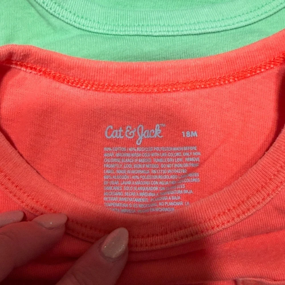 Kids Tank Tops - Light Blue, Orange, and Green